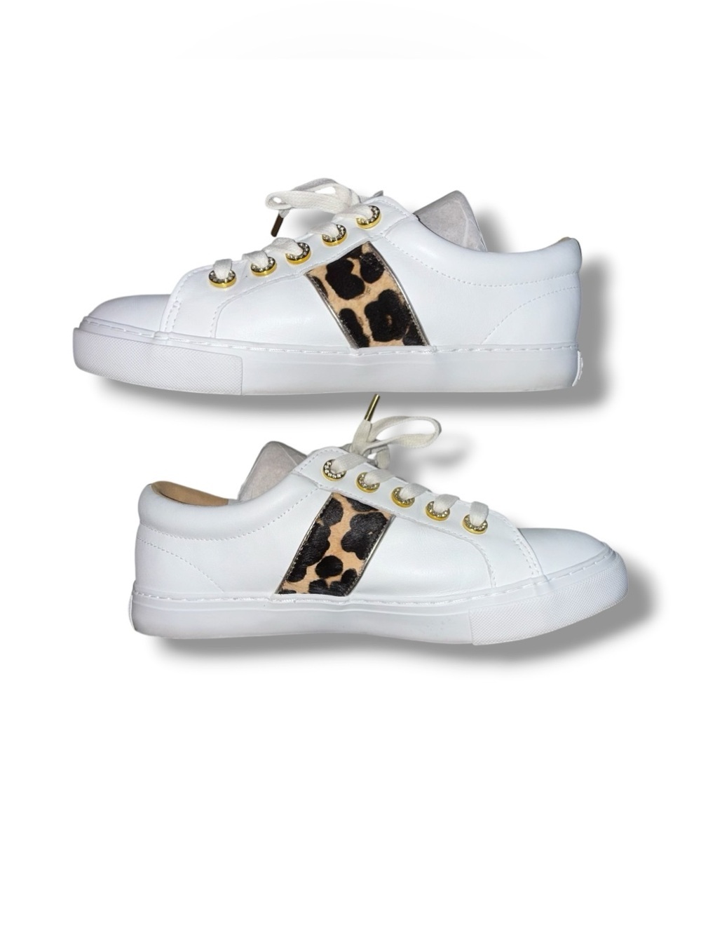 LILLY PULITZER – Lux Hallie Leopard Sneaker – Resort White – Women’s Size 10 - Picture 8 of 14